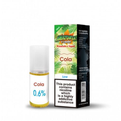 Amazonia 10ml E - Liquid 50/50 | All Flavours - Pack of 20 - Eliquid Base - Cola