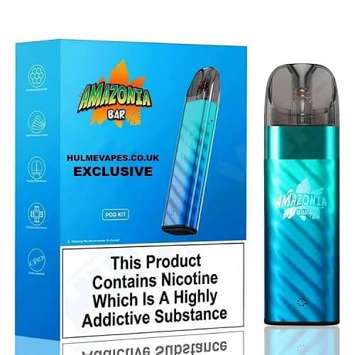 Amazonia Bar Vape Kit - Eliquid Base-Blue