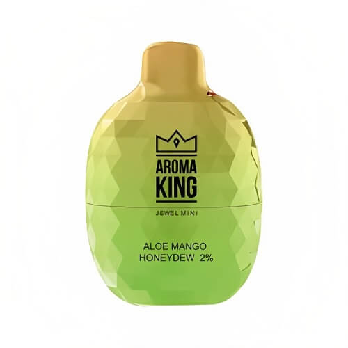 Aroma King Jewel Mini 600 Puff Disposable Device - 20MG - Eliquid Base-Aloe Mango Honeydew