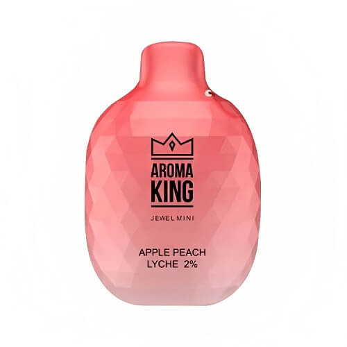 Aroma King Jewel Mini 600 Puff Disposable Device - 20MG - Eliquid Base-Apple Peach Lychee