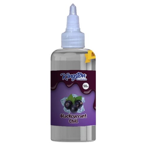 Blackcurrant Chill E-Liquid By Kingston 500ml - Eliquid Base