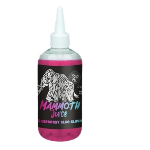 Blue Raspberry Slush 500ml E - Liquid By Mammoth Juice - Eliquid Base - Yes