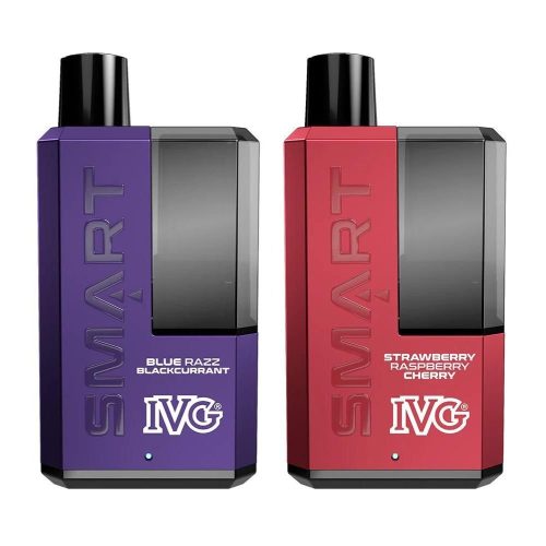 box of 10 ivg smart 5500 disposable vape kit 902180