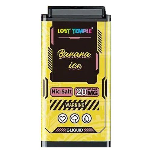 Box of 10 Lost Temple Replacement Pods - Eliquid Base - Banana Ice