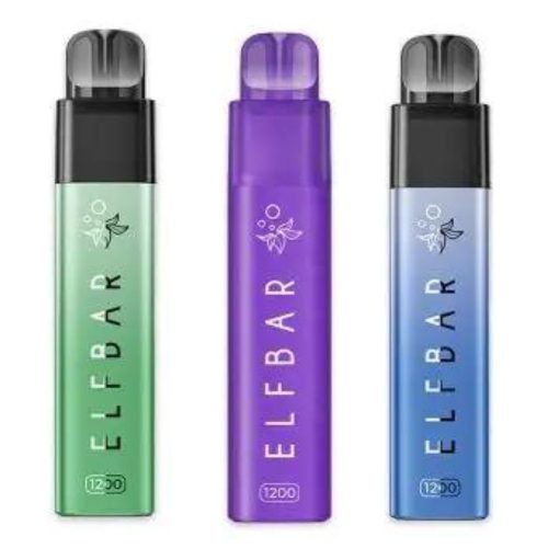 elf bar 1200 2 in 1 prefilled pod vape kit pack of 5 998944