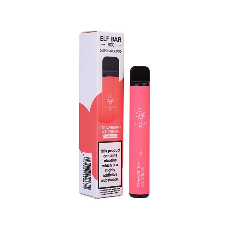 ELF BAR 600 DISPOSABLE POD DEVICE KIT - Eliquid Base