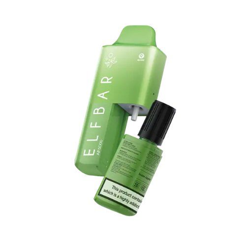 Elf Bar AF5000 Disposable Vape Pod Device - Eliquid Base-Apple Pear