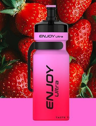 Enjoy Ultra 9000 Disposable Vape - Eliquid Base - Strawberry Ice