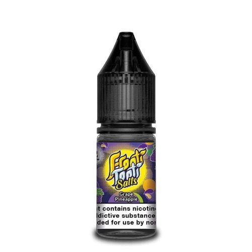 Frooti Tooti 10ml Nic Salt E-Liquid - Pack of 10 - Grape Pineapple