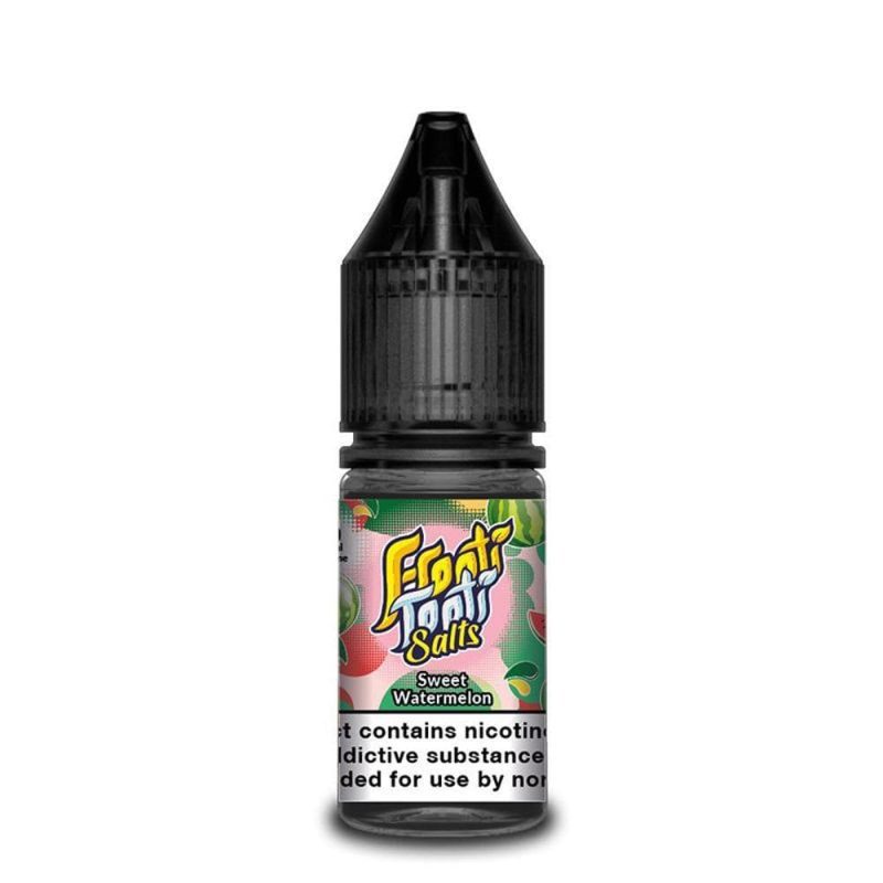 Frooti Tooti 10ml Nic Salt E-Liquid - Pack of 10 - Sweet Watermelon