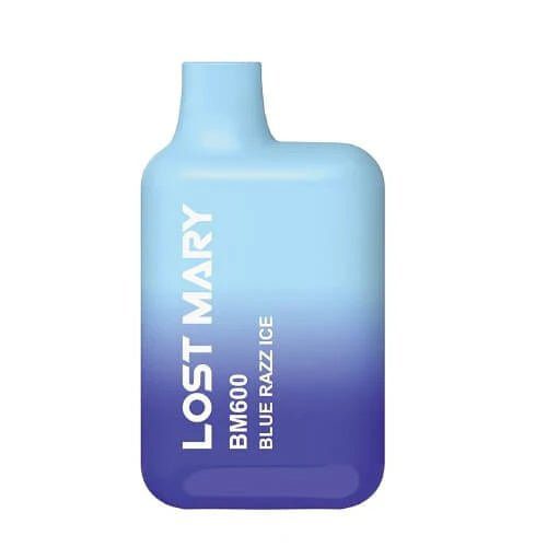 Lost Mary BM600 Disposable Vape Pod Device - 20MG - Eliquid Base - Blue Razz ice