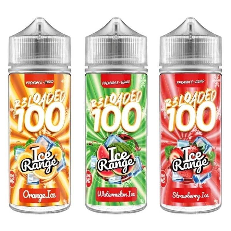 r3loaded 100ml shortfill e liquid ice range 472002