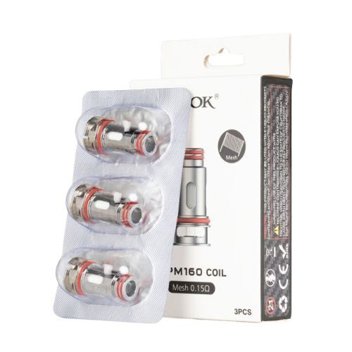 SMOK RPM160 Replacement Coils - Pack Of 3 - Eliquid Base - 0.15 Ohm