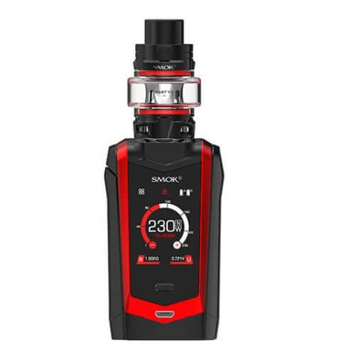 Smok Species Sub Ohm Kit 230W - Eliquid Base-Black Red