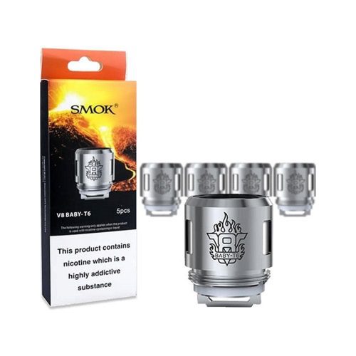 smok v8 baby t6 coils pack of 5 02ohm 961762